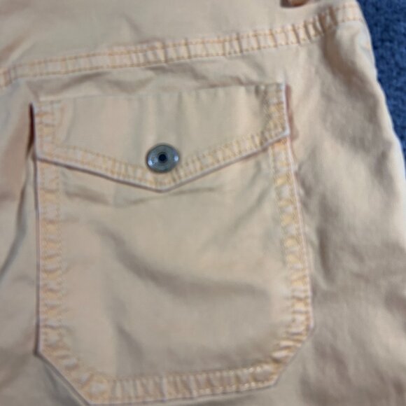 Vintage GAP Jeans Orange Cream Denim Mini Skirt – Size 6 - Picture 9 of 15